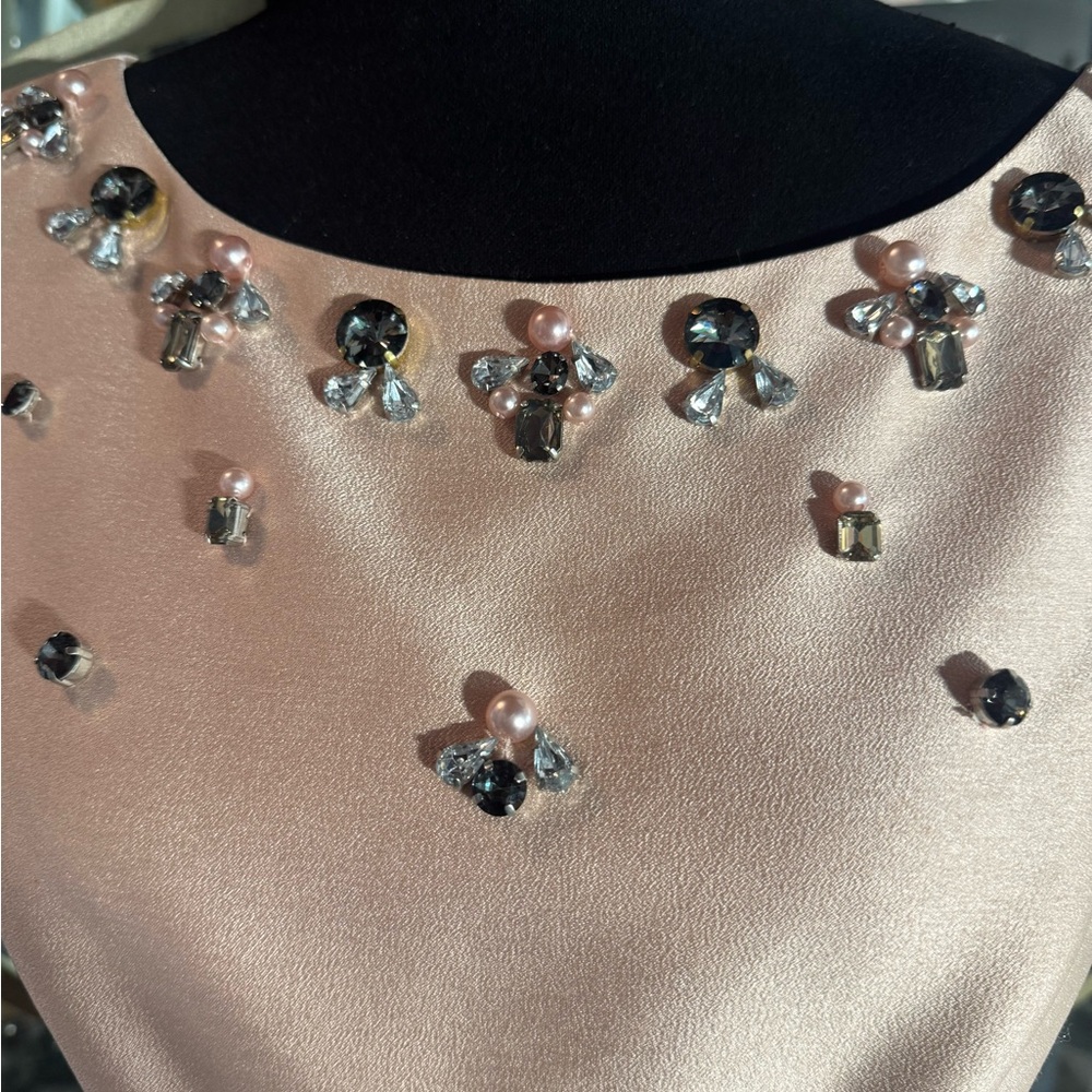 Eliza J Blush Embellished  Dress - Picture 10 of 12